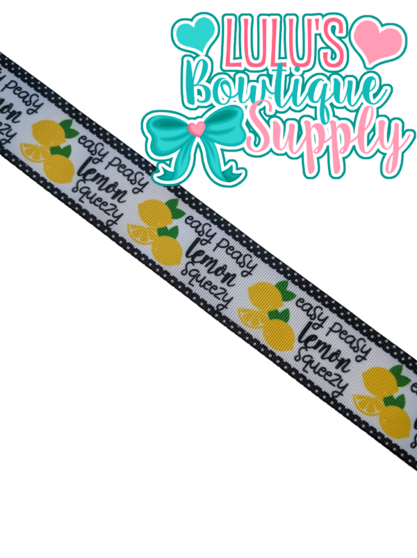 1.5" Easy Peasy Lemon Squeezy