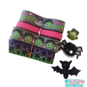Franken Cute Halloween Ribbon Kit