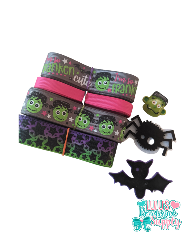Franken Cute Halloween Ribbon Kit
