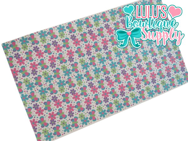 Butterflies Faux Leather