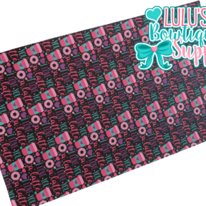 I love you a latte black Faux Leather