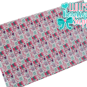 I love you a latte white Faux Leather
