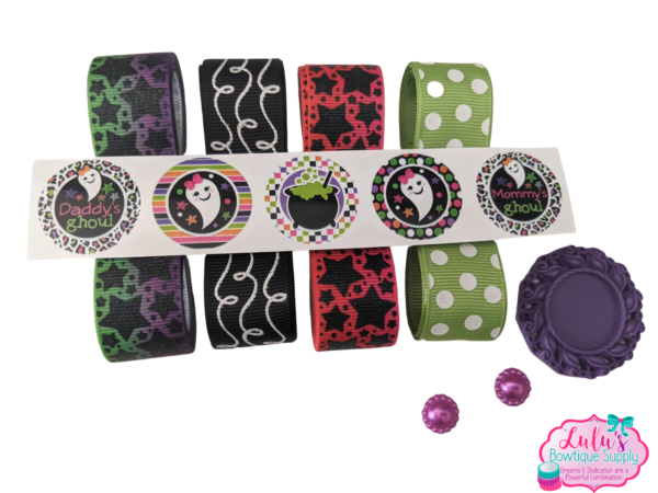 Mommys Little Ghoul Ribbon Kit