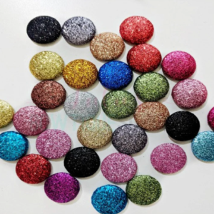 Flatback Glitter Buttons 10pcs
