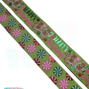 7/8 Happy Holidays Custom Apple