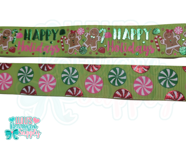 7/8 Happy Holidays Custom Apple - Image 2