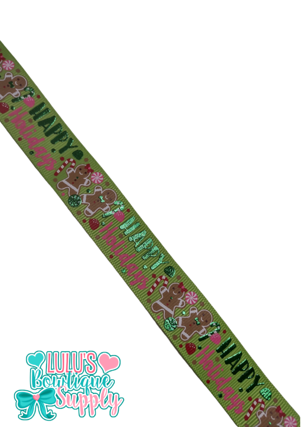 7/8 Happy Holidays Custom Apple - Image 3