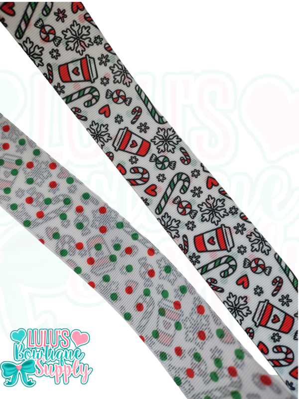 1.5" Double Sided Peppermint Lattes