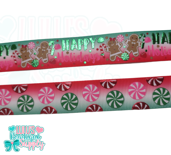 7/8 Happy Holidays Custom Ombre - Image 2